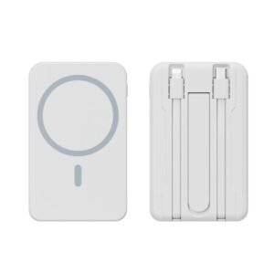 Alternative view of Wholesale 3C Approved MagSafe Power Bank: Fast Charging Magnetic Battery Pack with Integrated Cable | Bulk Custom Branded Mobile Power
