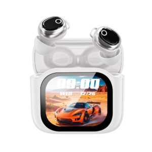 Alternative view of AI Translation Wireless Earbuds with Smart Color Screen | Bluetooth 6.0 JM28 Private Mold | Sleep Noise Canceling Sports Headphones OEM